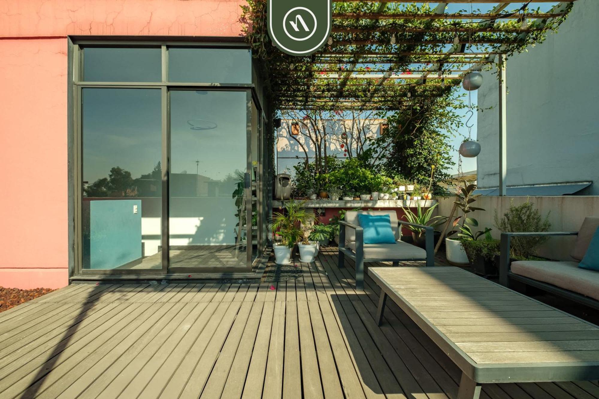 2 Bedroom Penthouse In Roma - Private Rooftop Garden México DF